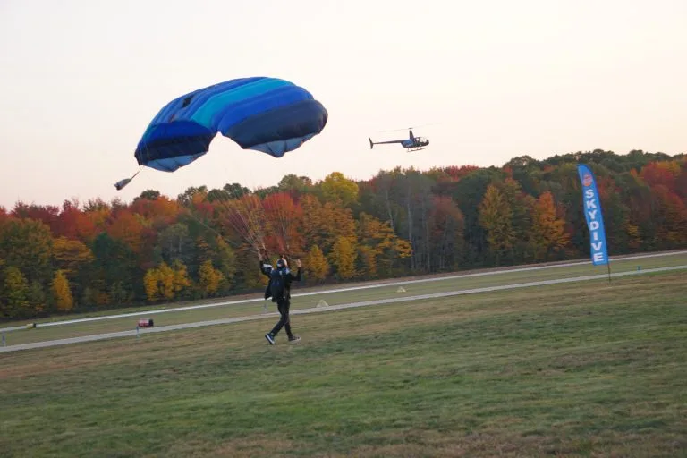 Skydive Broncos at Western Michigan University 3